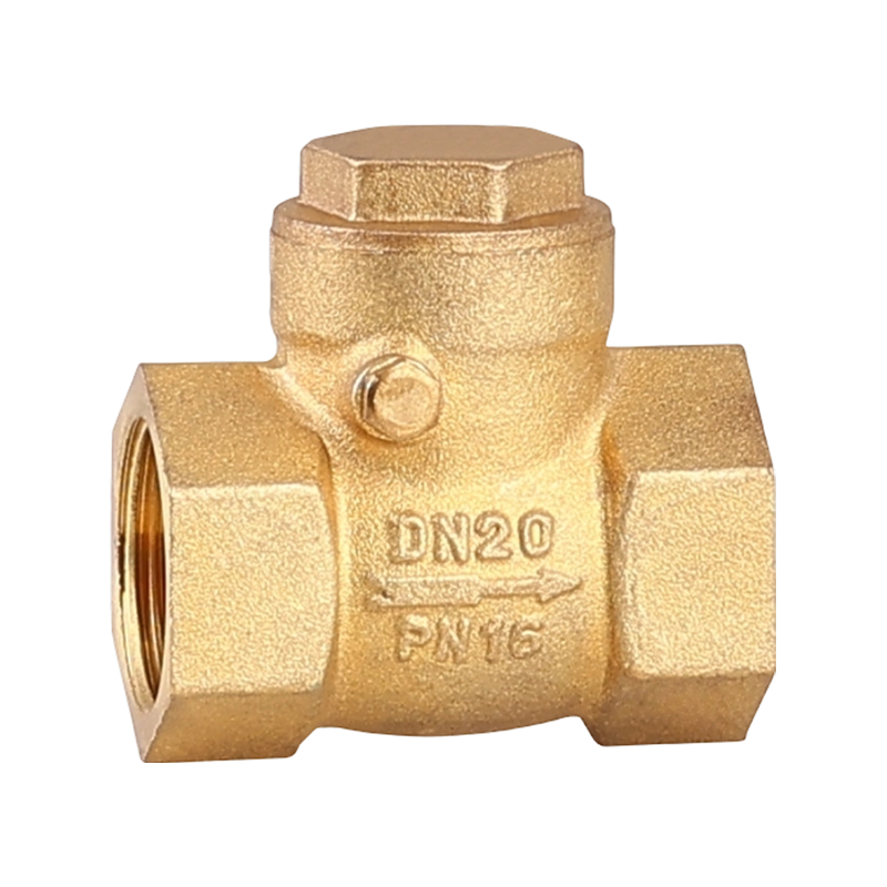 صمام فحص سوينغ نحاسي مقاس 1 بوصة للمياه