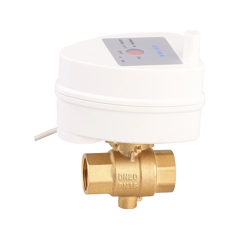 1/2 بوصة 220 فولت صمام كروي كهربائي مزود بمحرك نحاسي بثلاثة خطوط وتحكم مع مفتاح يدوي