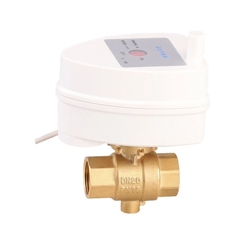 1/2 بوصة 220 فولت صمام كروي كهربائي مزود بمحرك نحاسي بثلاثة خطوط وتحكم مع مفتاح يدوي