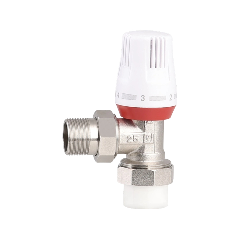 صمام ثرموستاتي للمشعاع بزاوية 1/2 بوصة لنظام التدفئة الأرضية