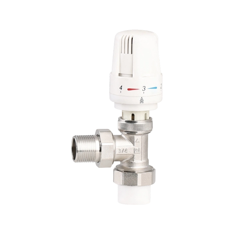 زاوية نوع النحاس صمام ترموستاتي المبرد ترموستاتي