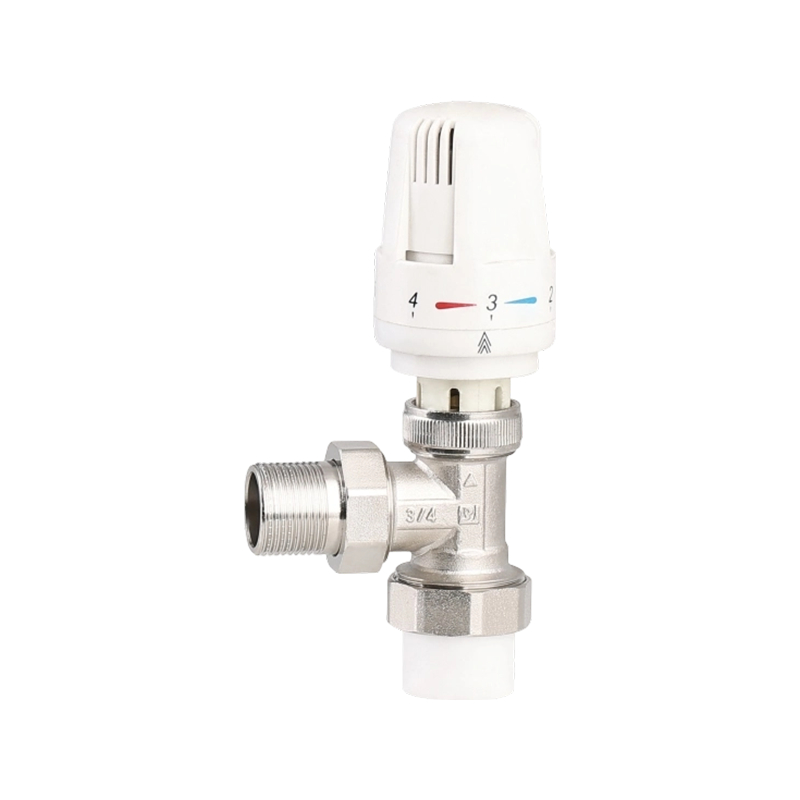 زاوية نوع النحاس صمام ترموستاتي المبرد ترموستاتي